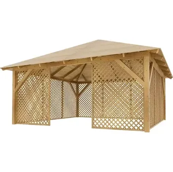 Pergola Dřevěná pergola Altán Kuba Maxi+Ester 490x490