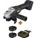 Aku úhlová bruska CBU 125 SET 20 V/2x4,0 Ah BRUSHLESS Narex CAMOUFLAGE 65405720019