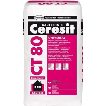 Průmyslové lepidlo Ceresit CT 80 Lepicí a stěrková malta
