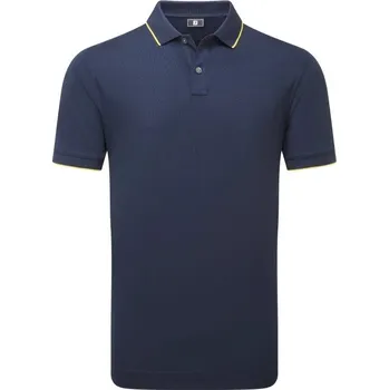 Pánské tričko FootJoy polo Tipped - tmavě modré: Pánské XXXL