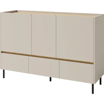 Komoda Meblar Komoda LUCA LC7 Barevné provedení: pískově béžový, dub olejovaný