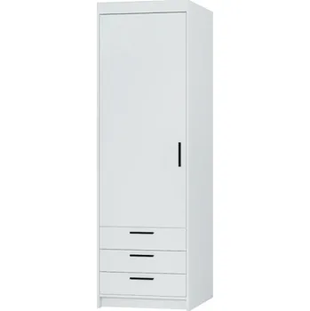 Šatní skříň Skříň Enja 1D3S bílá
