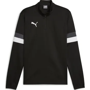 Pánská mikina Pánská Mikina PUMA TEAMRISE 1/4 ZIP TOP 65865603 – Černá XL