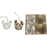 Slepice k zavěšení, 7,5cm, 12 ks