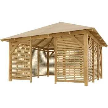 Pergola Dřevěná pergola Altán Kuba L+Italia 400x400