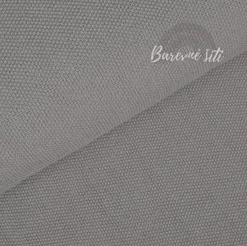 Galanterie Pletená svetrovina 3D Světle šedá (E) (Podzimní kolekce LIMITKA 2024)