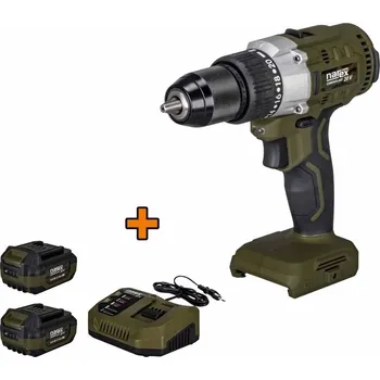 Aku vrtací šroubovák CSV 13-2 SET 20 V/2x4,0 Ah BRUSHLESS Narex CAMOUFLAGE 6540571401904