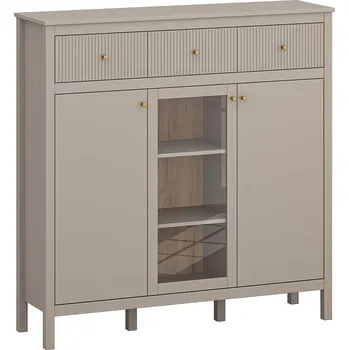 Komoda Komoda 2d1w3s (G) taupe Kleo
