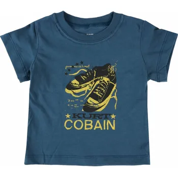 Pánské tričko Tričko metal dětské Nirvana - Kurt Cobain - ROCK OFF - KCTS05TN - 2T