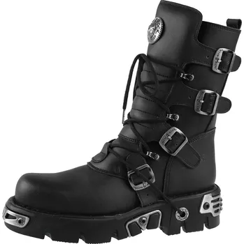 Pánská zimní obuv boty kožené dámské - 373-S7 - NEW ROCK - M.373-S7 - 37