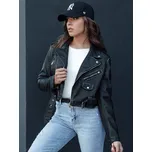 Černá koženková bunda PALIGOR TY4467 Velikost: XL