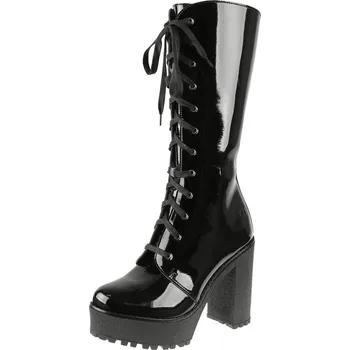 Dámská obuv boty na podpatku dámské - Alexa Vegan - ALTERCORE - ALT095