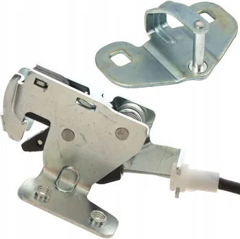 Dveře karosérie Závěs zámku + Zámek dveří zadní levý dolní Ducato Boxer Jumper 2006- Sada