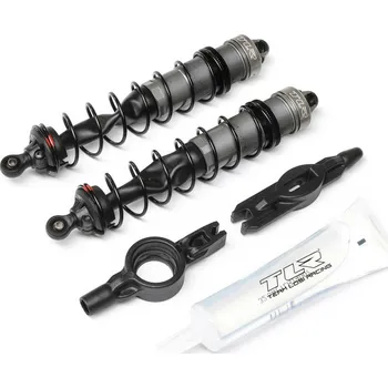 RC model TLR tlumič kompletní zadní 135mm: 8XT