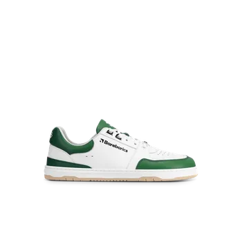 Dámské tenisky Barefoot tenisky Barebarics Wave - White &amp; Dark Green 38