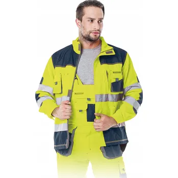 Pánská mikina PRACOVNÍ MIKINA S VYSOKOU REFLEKCÍ 270 g/m2 vel. XXL