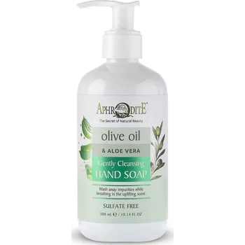 Mýdlo Olivové mýdlo tekuté s Aloe Vera bez sulfátů Aphrodite 300 ml