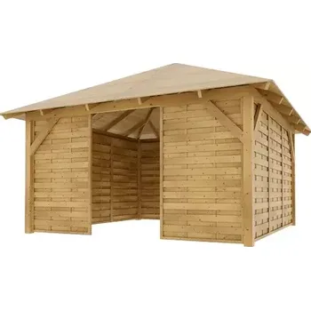 Pergola Dřevěná pergola Altán Kuba L+Roma 400x400