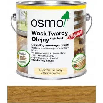 Olej na dřevo Tvrdý Vosk bezbarvý J.P. OSMO 25L 3032