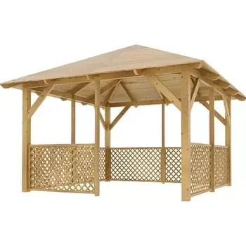 Zahradní stavba Dřevěná pergola Altán Sicílie+Ester90 330x330