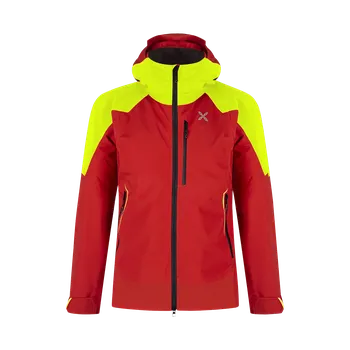 Pánská softshellová bunda MONTURA bunda MONTE 2 JACKET červeno/žlutá L