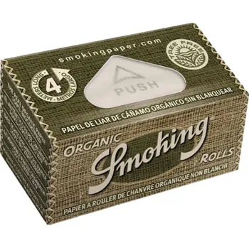 Smoking Organic Rolls papírky 4 m 1 ks