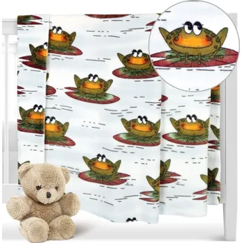 Dětská deka Bellatex ELLA dětská přikrývka 100x150 cm Žába