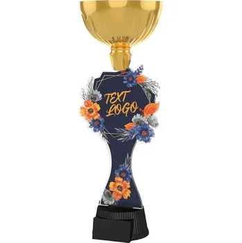 Poháry Bauer Akrylátová trofej ACUPCGM122 | Květinová edice