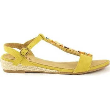 Dámské sandále Sandály Next Zdobené etno sandály v hořčičné barvě mustard velikost 40