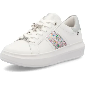 Dámské tenisky DÁMSKÉ TENISKY RIEKER W1202-83 BÍLÁ Barva: BÍLÁ, Velikost: 39