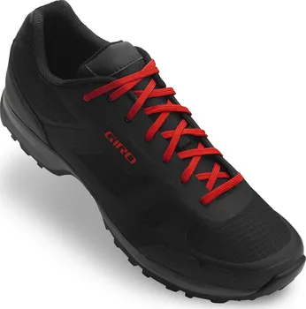 Pánské cyklistické tretry GIRO Gauge Black/Bright Red