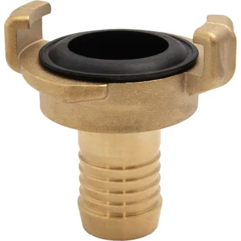 Hadicová spojka Bajonetová rychlospojka GEKA s nátrubkem 1", MS mosaz GEKA GKH25-1"MS