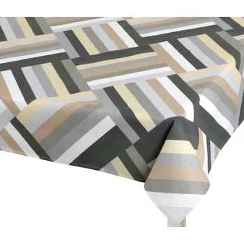 ubrus Ubrus ADÉLA Šedá,Béžová BX1001276 - 100x100 cm