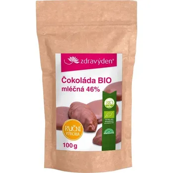 Čokoláda Čokoláda mléčná BIO 46% 100g