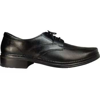 Pánské polobotky ORTO PLUS 868 pánská společenská obuv černá Velikost: 49