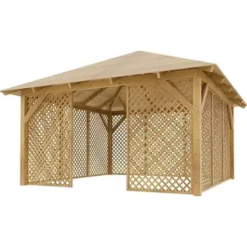 Pergola Dřevěná pergola Altán Kuba L+Ester 400x400