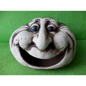 Zahradní dekorace Smějící se kámen Dobrák s úsměvem