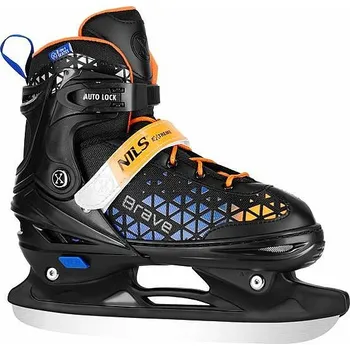 Kolečkové brusle Kolečkové brusle NILS Extreme NH18190A 2v1 Brave modré M(34-38)