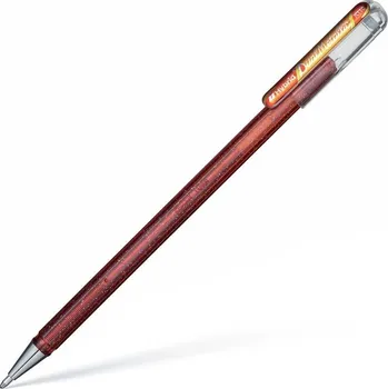 PENTEL gelový roller Hybrid Dual Metallic, oranžový / žlutý