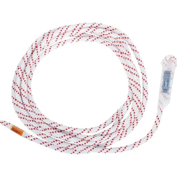 Lano Singing Rock Static 11 mm bílé, 1 oko Static 11 bílá 10m, 1 oko