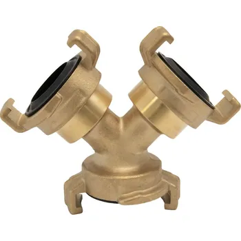 Fitinka Odbočka s bajonetovými rychlospojkami GEKA 3/4", MS mosaz GEKA GK3W-3/4"MS