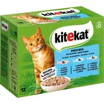 Kitekat Adult kapsičky Fishbox 12x 85 g