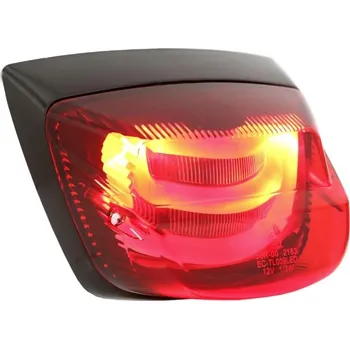 Osvětlení pro motocykl SIP Zadní světlo LED MK2 LX / LXV / S - černé lesk. MV400662