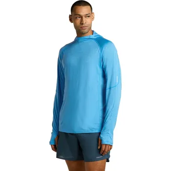 Pánské tričko ICEBREAKER M 150 MerinoFine Ace LS Hoodie, Arctic velikost: L