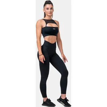 NEBBIA Classic HERO legíny s vysokým pasem černé S