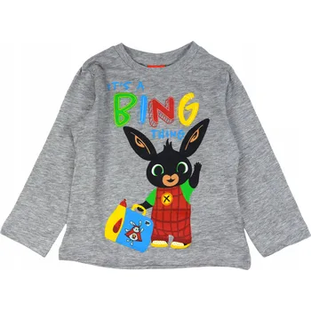 Chlapecké tričko E plus M Králíček Bing šedé 116