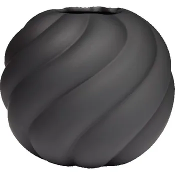 Váza Váza Twist Ball, 20cm, černá - COOEE