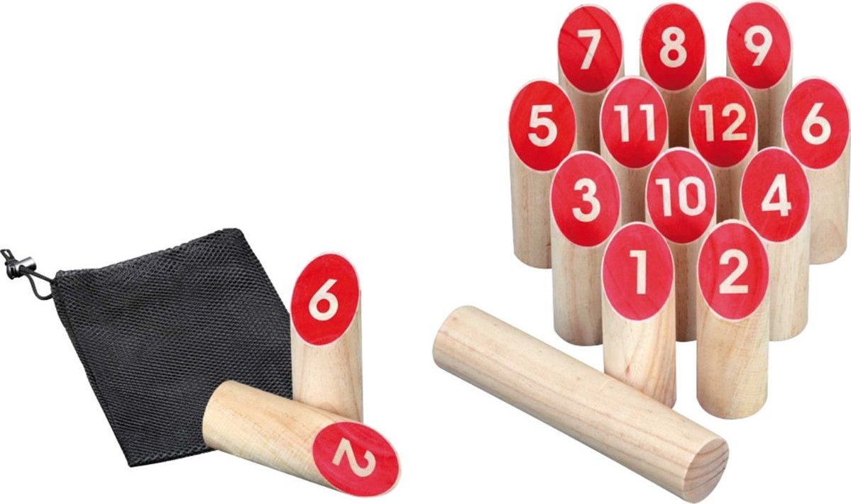 Kubb game Original Philos číselný