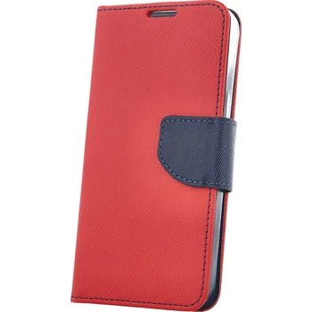 Pouzdro na mobilní telefon Beweare PU kožené pouzdro na Motorola Moto G24 / G04 - červeno-modré