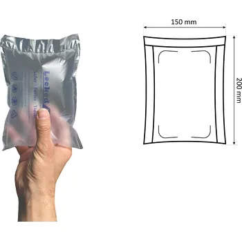 Obalový materiál LockedAir Vzduchové polštářky 150 x 200 mm, 20µm, 700 m